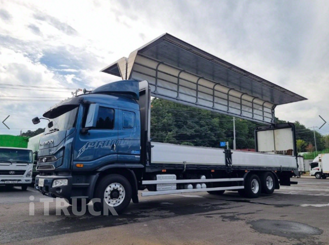 타타대우 프리마 320 후축 윙바디 8.5톤 오토 8