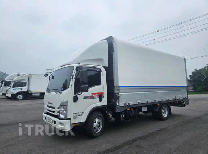 이스즈 엘프 3.5톤 윙바디 슬리퍼캡(더블캡, 크루캡)