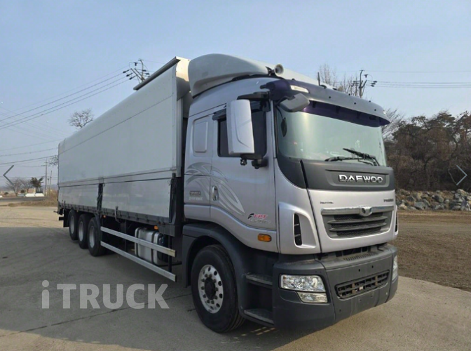 타타대우 프리마 420 후축 윙바디 16톤 오토 2