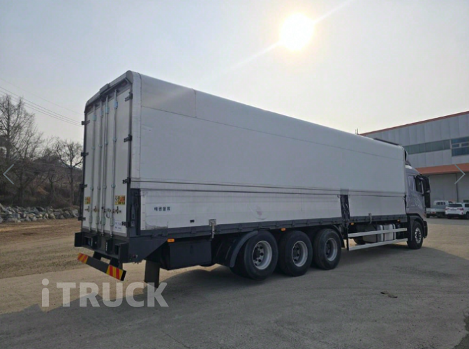 타타대우 프리마 420 후축 윙바디 16톤 오토 4