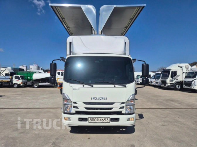 이스즈 엘프 3.5톤 윙바디 슬리퍼캡(더블캡, 크루캡) 10