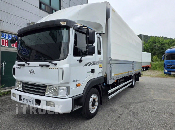 현대 메가트럭 280 단바리 윙바디 5톤 수동