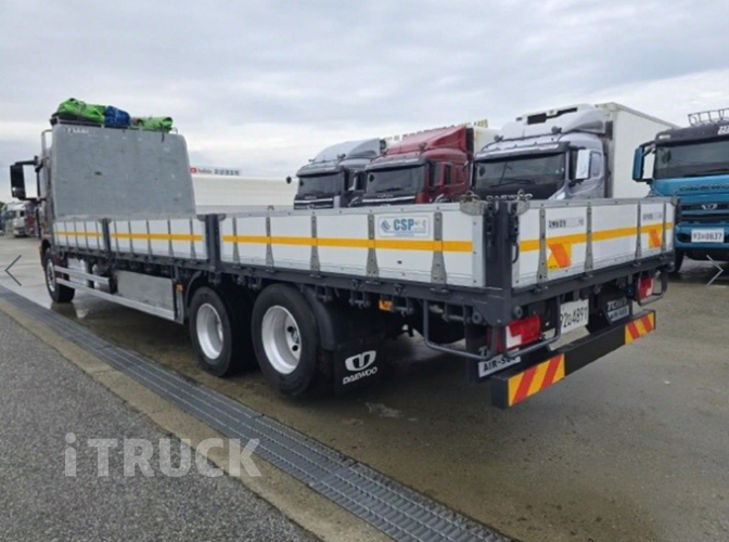 타타대우 구쎈 320 후축 카고 8.5톤 오토 4