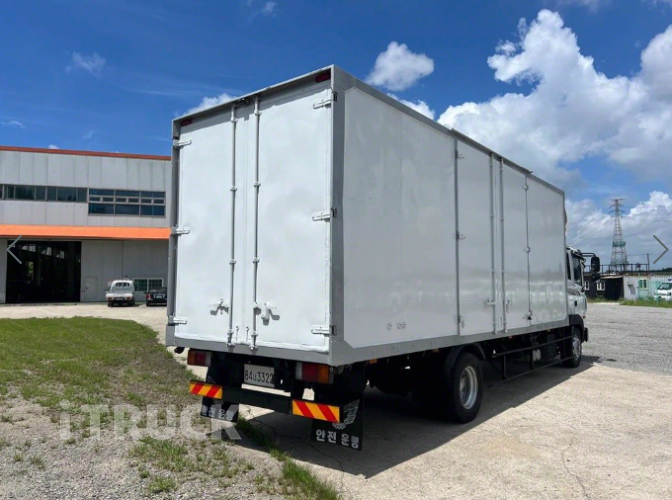 현대 메가트럭 280 단바리 익스하이탑 5톤 수동 4