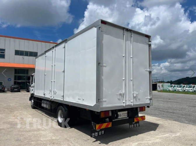 현대 메가트럭 280 단바리 익스하이탑 5톤 수동 5