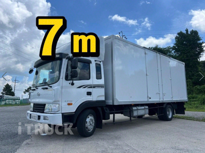 현대 메가트럭 280 단바리 익스하이탑 5톤 수동 1