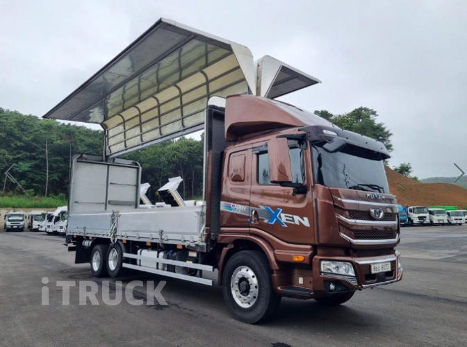 타타대우 구쎈 320 앞축 윙바디 8.5톤 오토 7