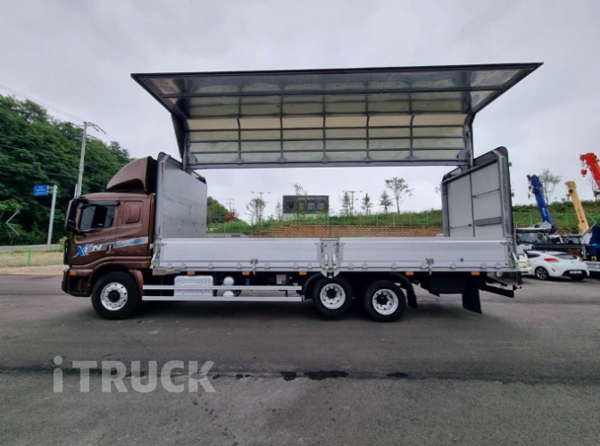 타타대우 구쎈 320 앞축 윙바디 8.5톤 오토 9