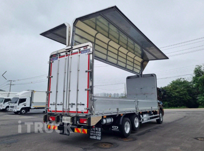 타타대우 구쎈 320 앞축 윙바디 8.5톤 오토 11