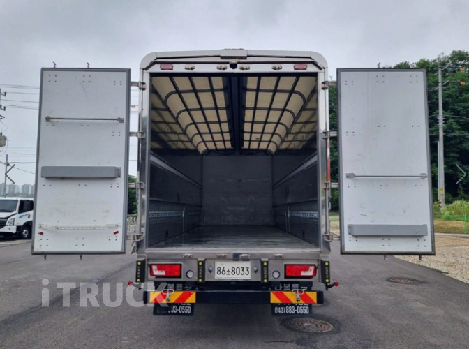 타타대우 구쎈 320 앞축 윙바디 8.5톤 오토 12