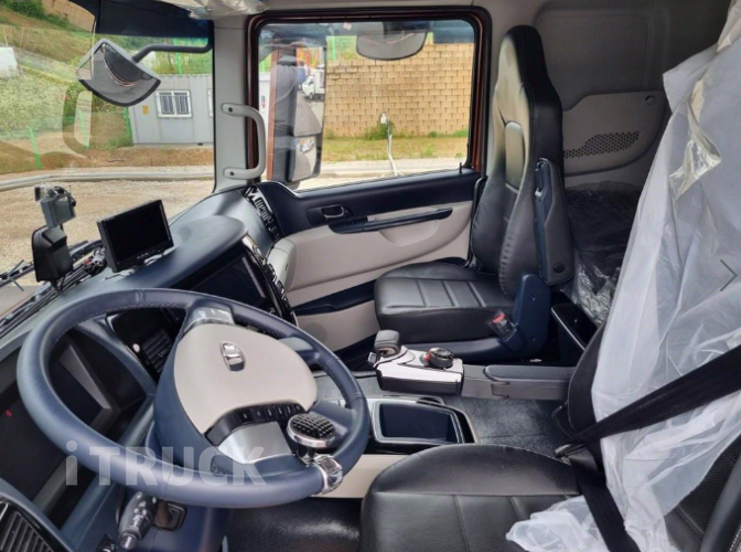 타타대우 구쎈 320 앞축 윙바디 8.5톤 오토 14