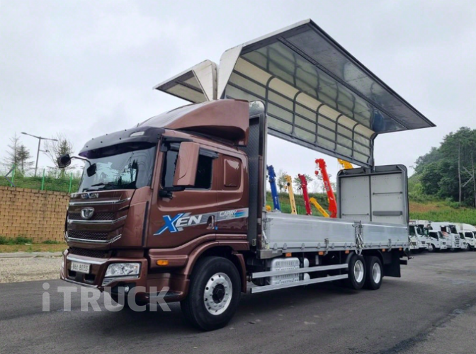 타타대우 구쎈 320 앞축 윙바디 8.5톤 오토 5