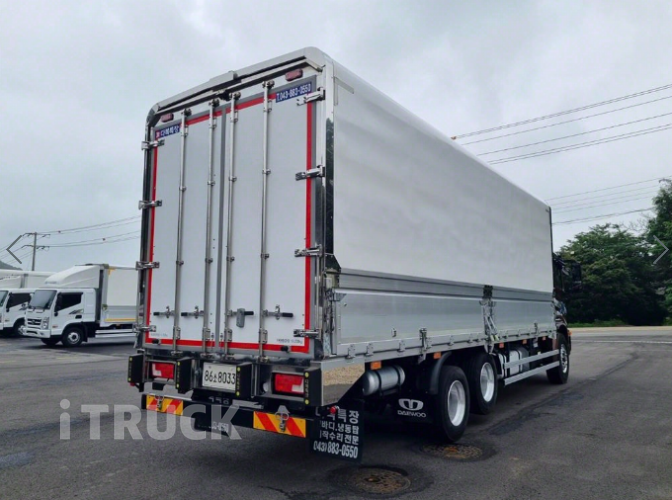 타타대우 구쎈 320 앞축 윙바디 8.5톤 오토 4