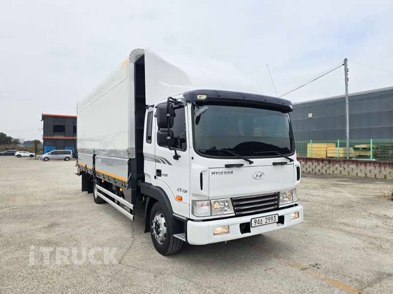 현대 메가트럭 300 단바리 윙바디 4.5톤 수동 0