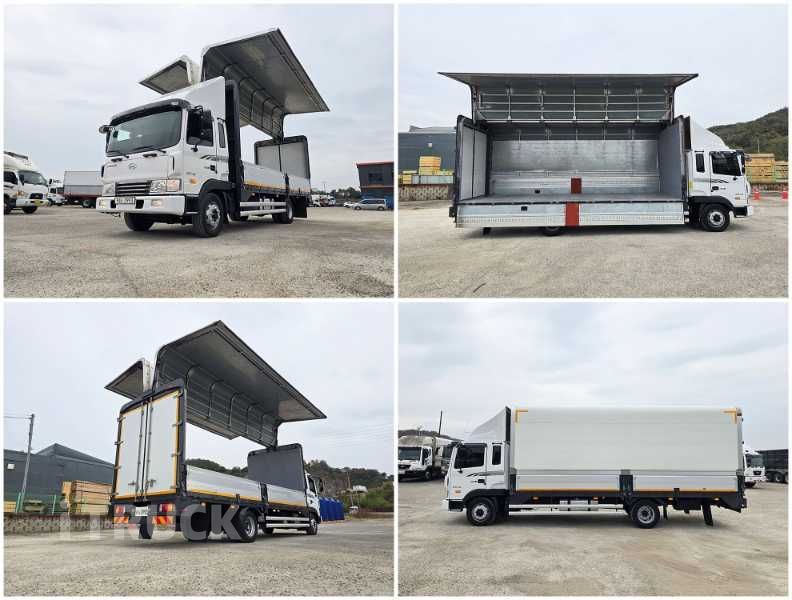 현대 메가트럭 300 단바리 윙바디 4.5톤 수동 6