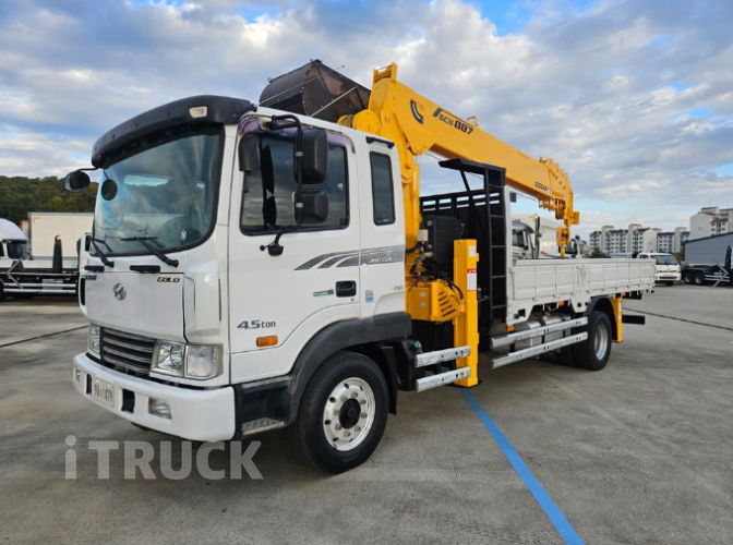 현대 카고크레인 수산중공업 메가트럭 5톤 0