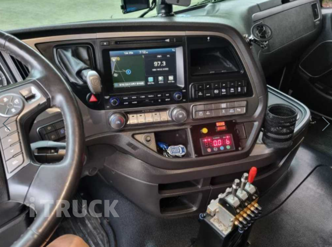 현대 엑시언트 암롤 540 25톤 오토 앞축 15