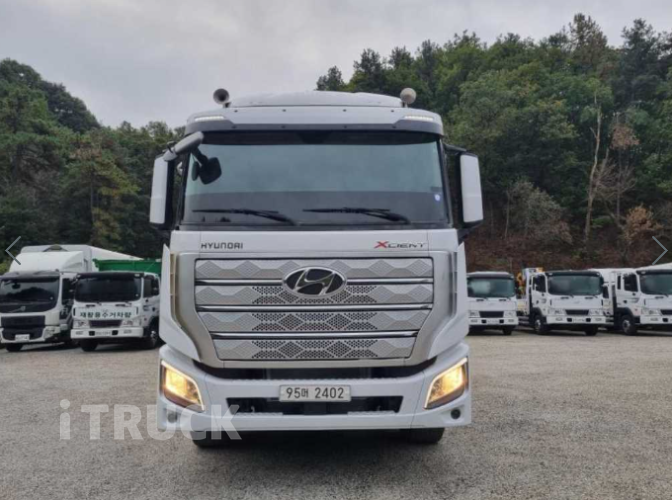 현대 엑시언트 암롤 540 25톤 오토 앞축 1