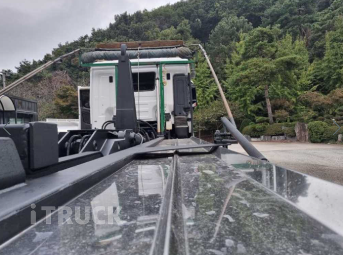 현대 엑시언트 암롤 540 25톤 오토 앞축 8