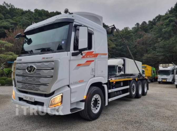 현대 엑시언트 암롤 540 25톤 오토 앞축 0