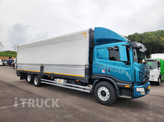 타타대우 프리마 320 후축 윙바디 9.5톤 오토 2