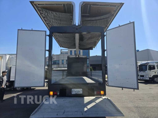 현대 메가트럭 280 후축 윙바디 5톤 수동 5