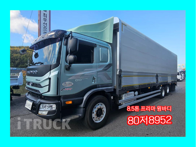 타타대우 프리마 280 후축 윙바디 8.5톤 오토 0