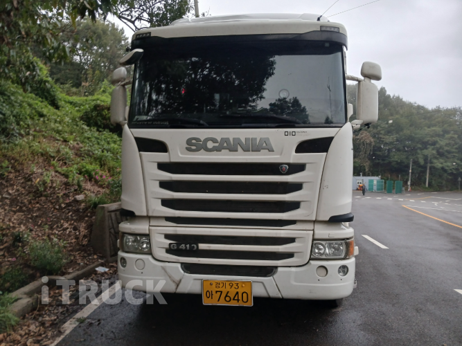 스카니아 G 410 후축 윙바디 21톤 오토 2