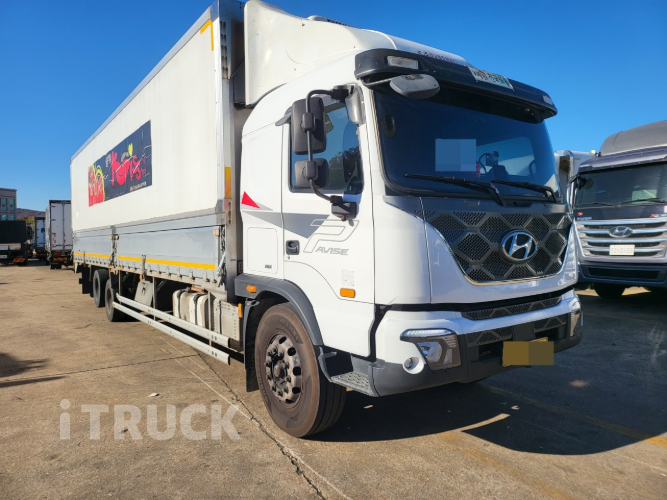 현대 파비스 325 후축 항온항습윙 9.5톤 오토 0