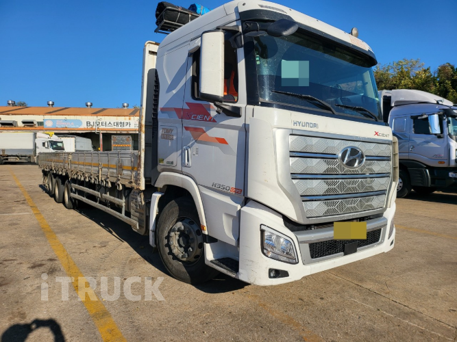 현대 엑시언트 프로 350 후축 카고 13.5톤 수동 1