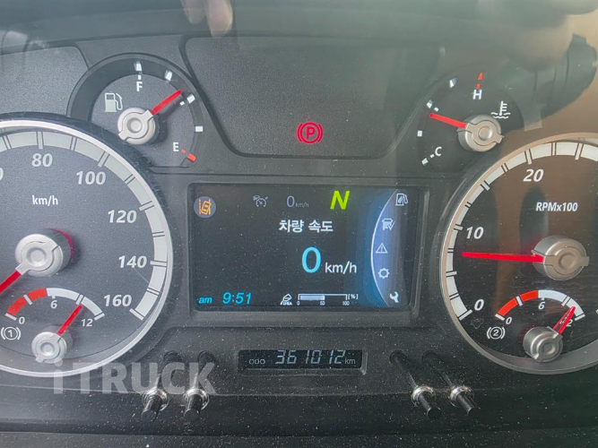 타타대우 더쎈 4톤 광폭 냉동탑 16