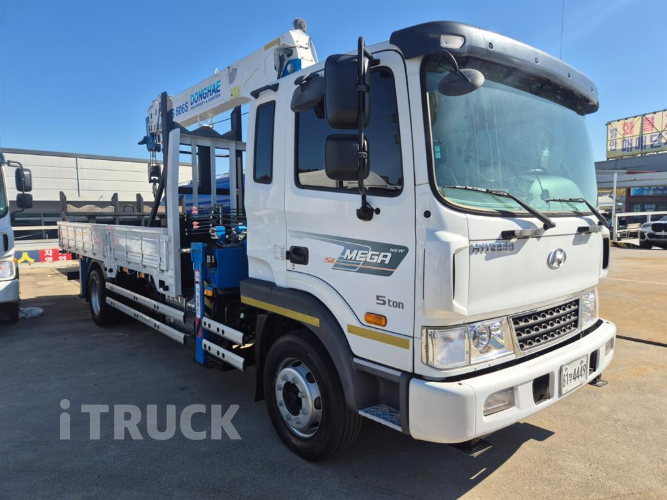 현대 카고크레인 없음(순정) 메가트럭 5톤 1