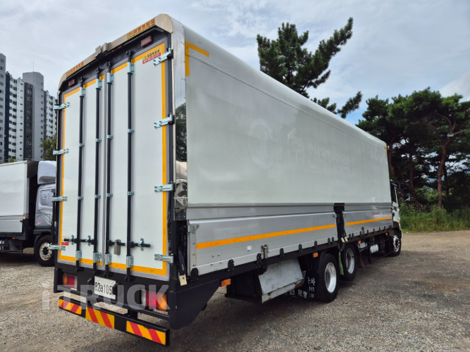 현대 메가트럭 260 앞축 윙바디 4.5톤 수동 4