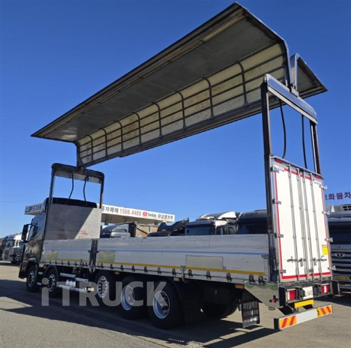 현대 엑시언트 540 앞축 윙바디 25톤 오토 9