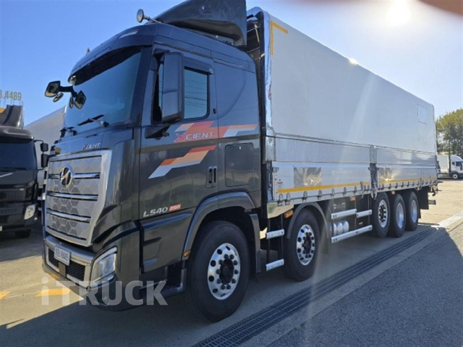 현대 엑시언트 540 앞축 윙바디 25톤 오토