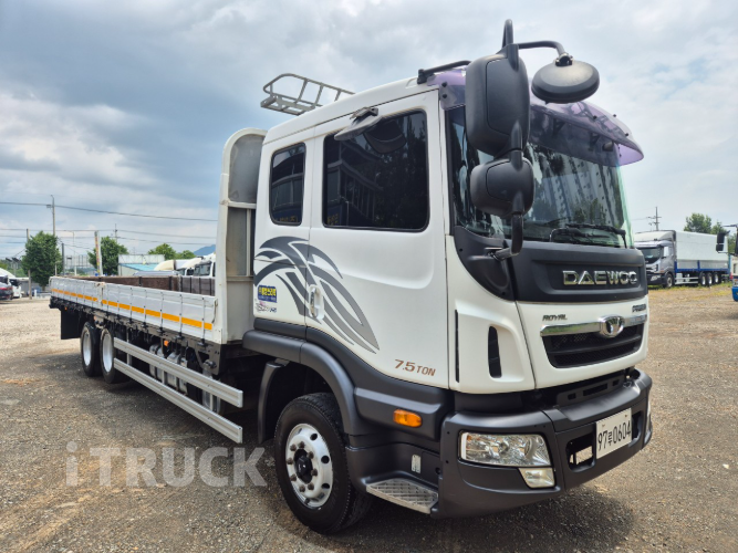 타타대우 프리마 260 앞축 카고 7.5톤 수동