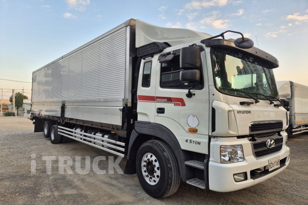 현대 메가트럭 와이드캡 280 후축 윙바디 4.5톤 수동 1