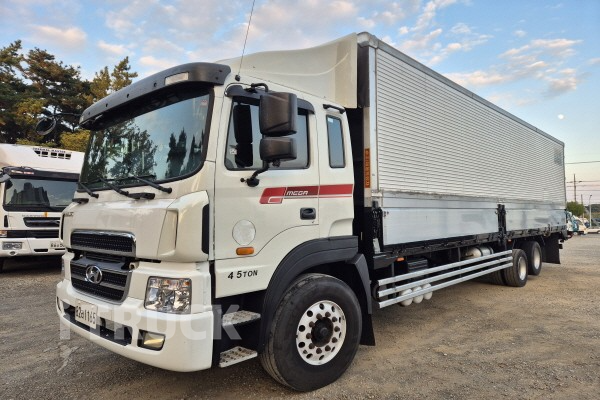 현대 메가트럭 와이드캡 280 후축 윙바디 4.5톤 수동 0