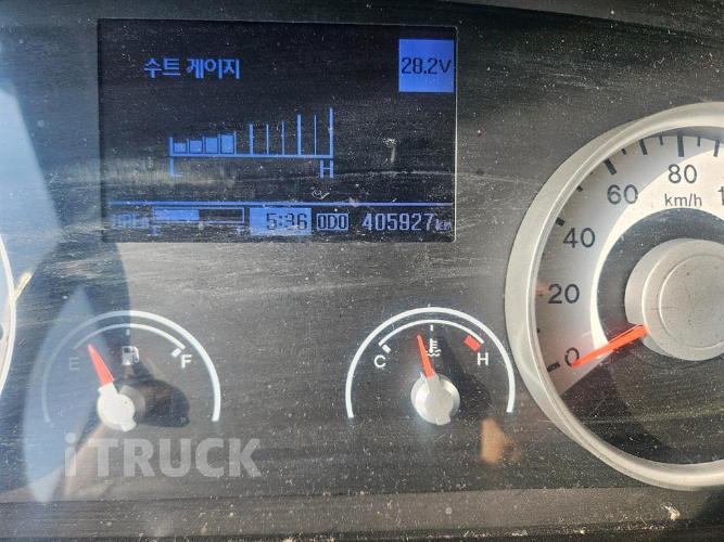 현대 메가트럭 280 후축 카고 4.5톤 수동 12