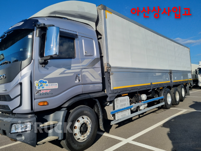 타타대우 프리마 420 후축 윙바디 17톤 오토