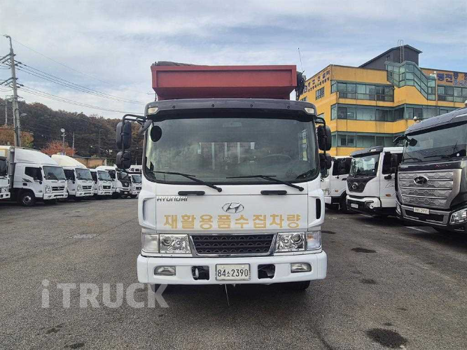 현대 메가트럭 집게차 280 5톤 수동 히아브 2