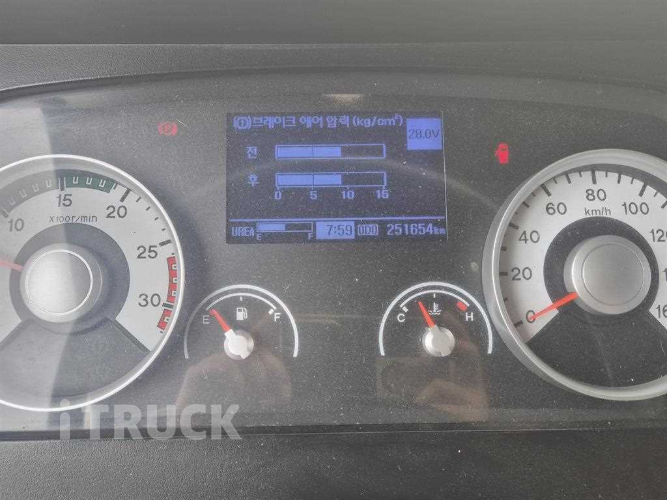 현대 메가트럭 집게차 280 5톤 수동 히아브 15