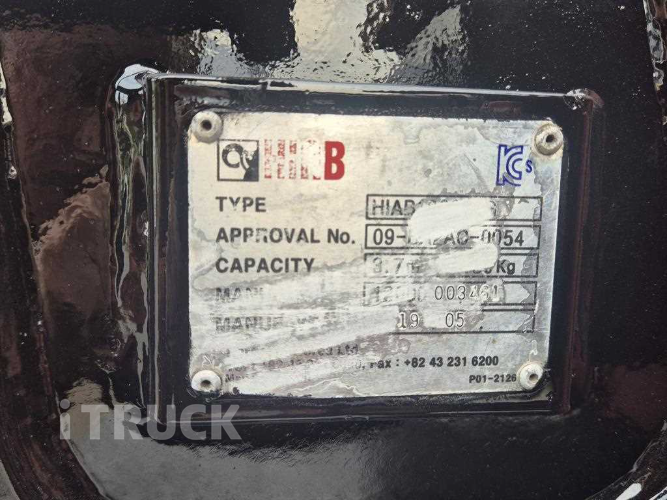 현대 메가트럭 집게차 280 5톤 수동 히아브 9