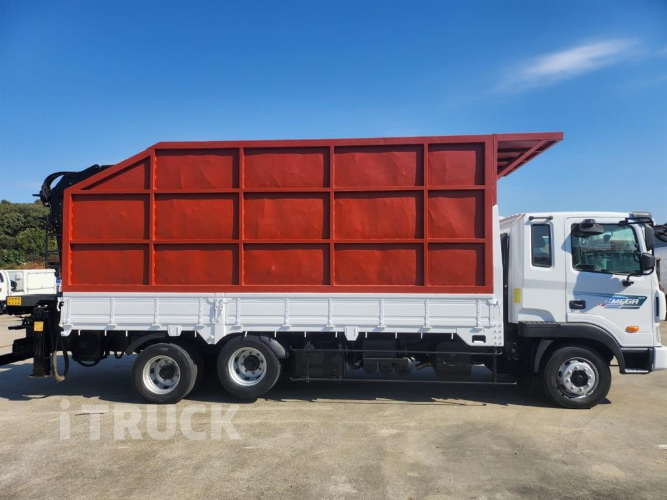 현대 메가트럭 집게차 270 5톤 수동 히아브 4