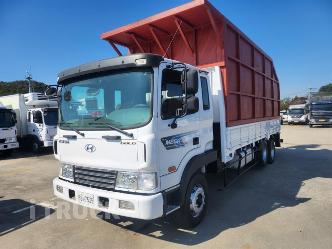 현대 메가트럭 집게차 270 5톤 수동 히아브 0