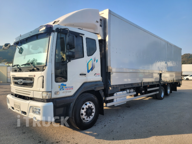 타타대우 노부스 280 후축 냉장윙 7.5톤 수동