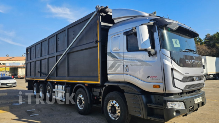 타타대우 25톤 480 앞축 오토