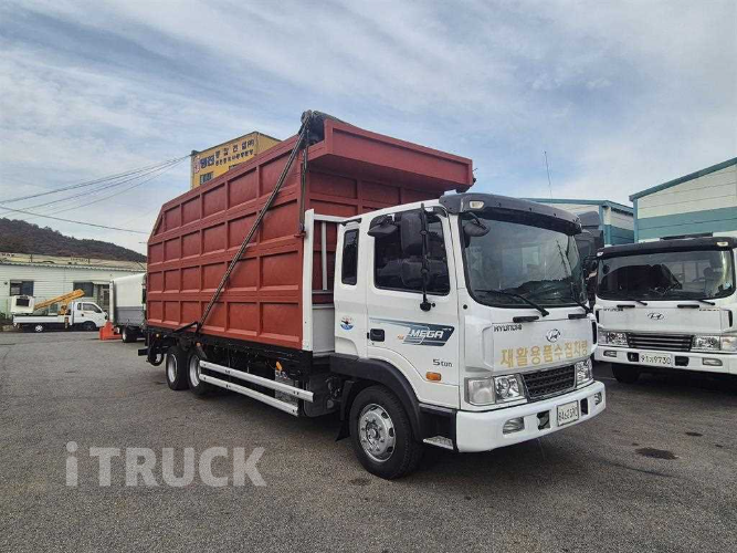 현대 메가트럭 집게차 280 5톤 수동 없음(순정) 2