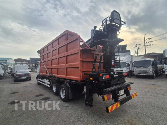 현대 메가트럭 집게차 280 5톤 수동 없음(순정) 4