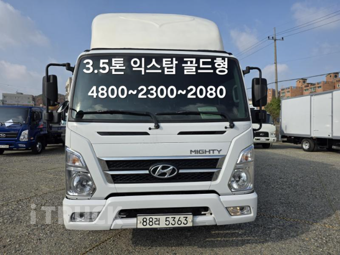 현대 올뉴마이티 3.5톤 익스하이탑 슈퍼캡 1